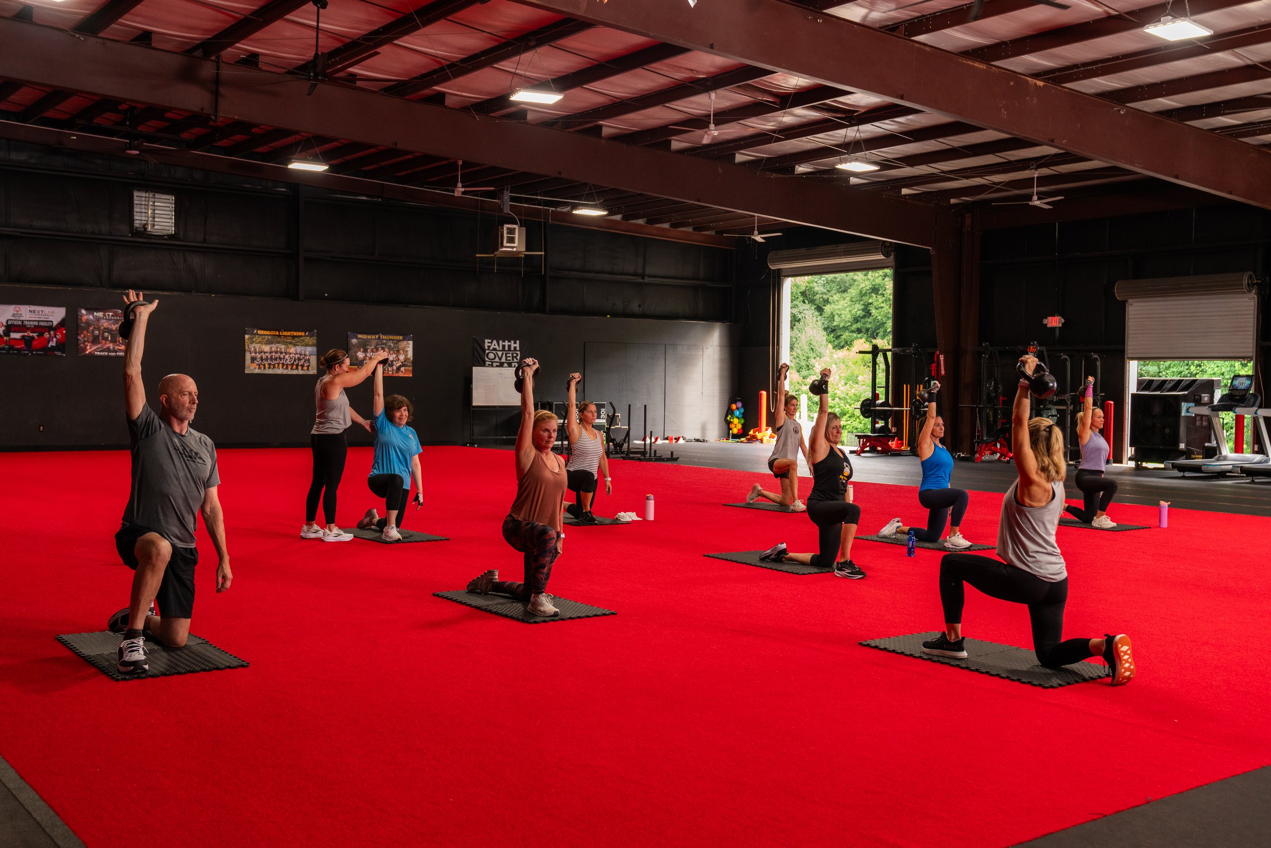 Right Start Fitness morning kettlebell class