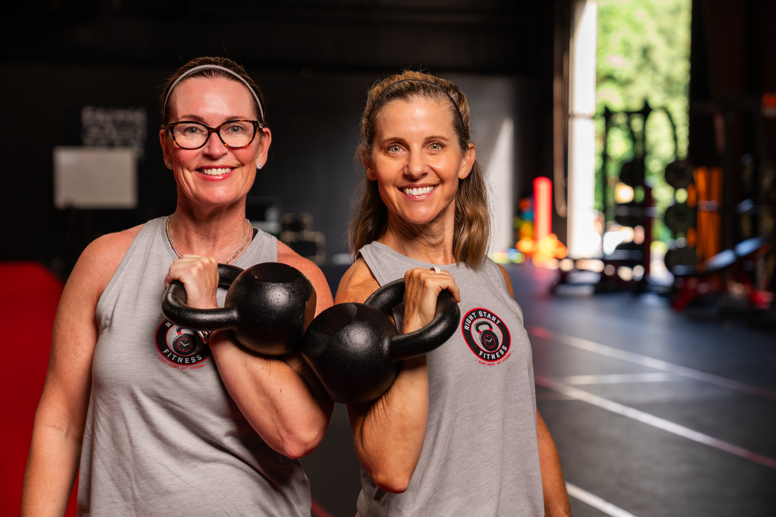 Coaches Sara and Cassi